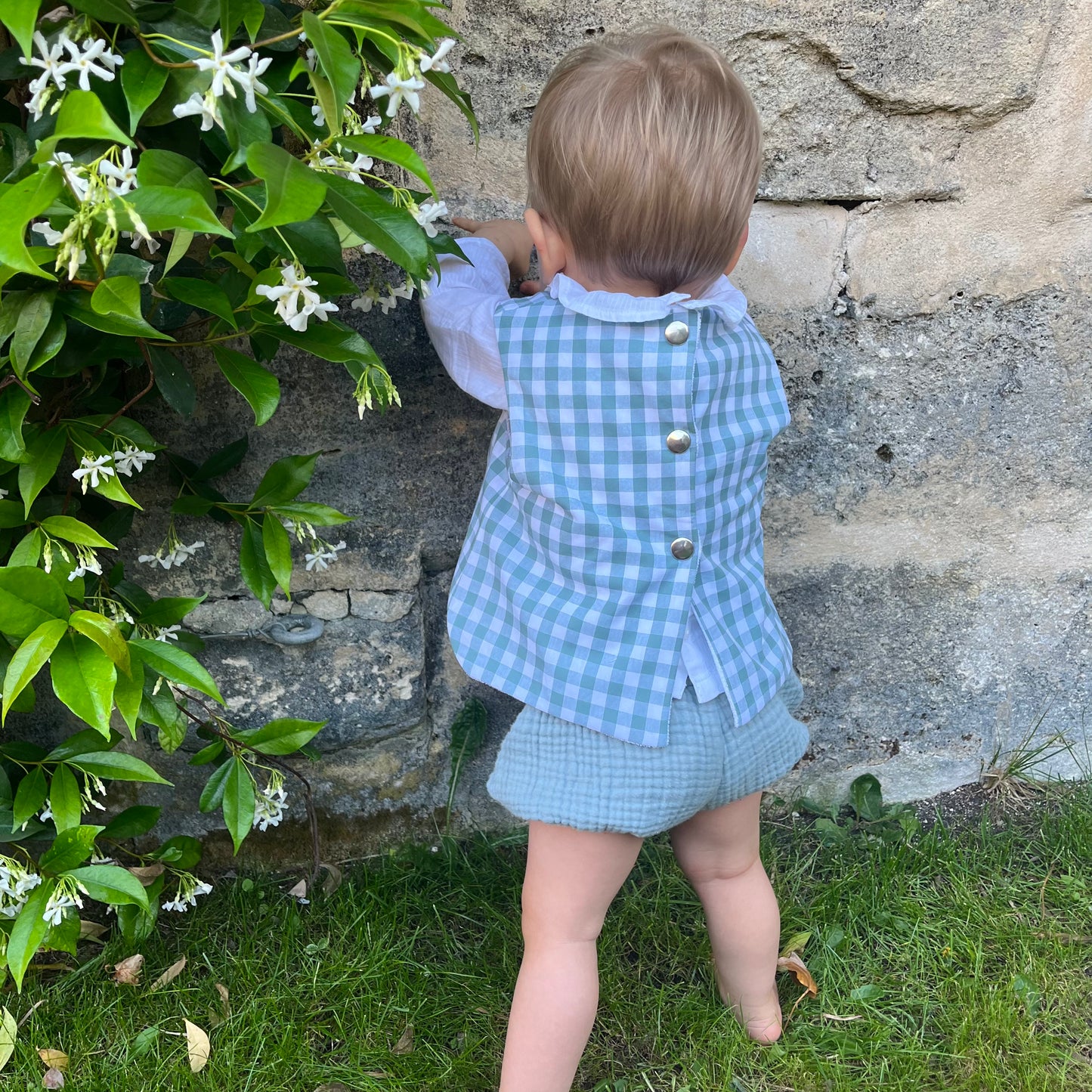 Veste sans manches en coton