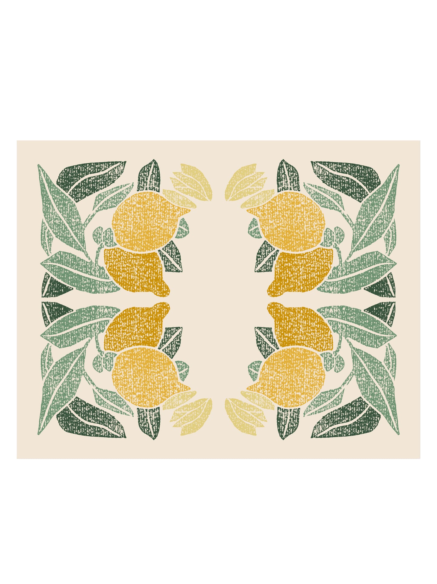 Set de table "Parfum d'agrumes".