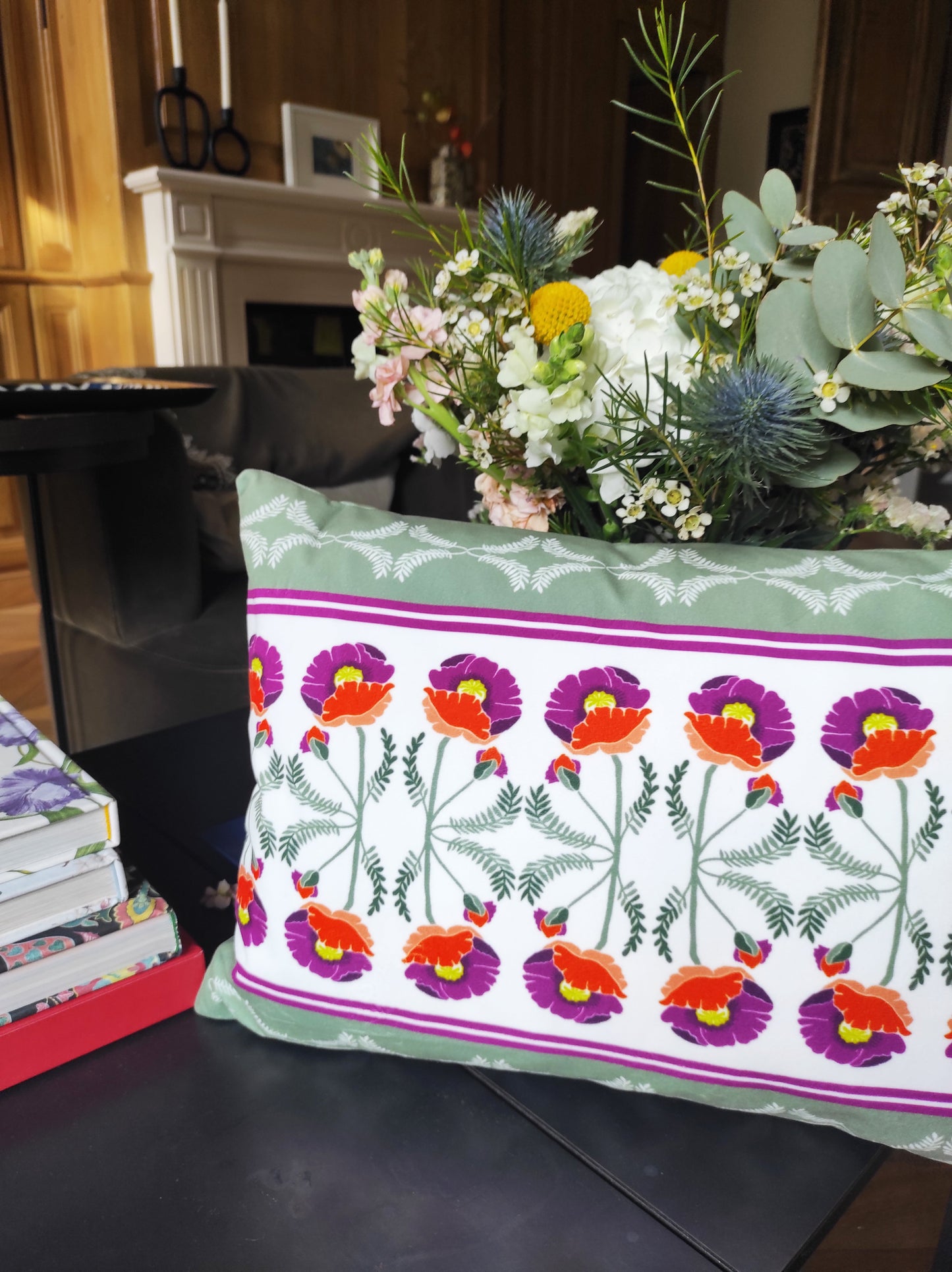 Housse de Coussin Jardin secret