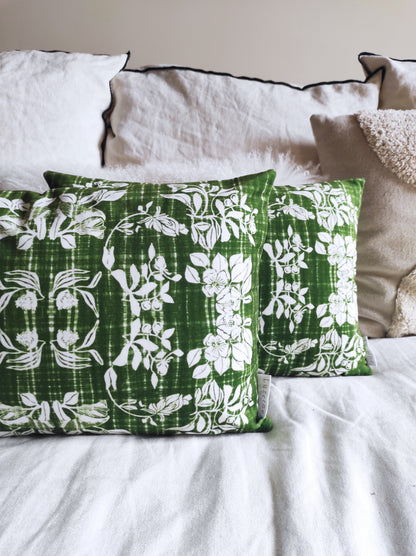 Housse de coussin Antic Blossom Fougère