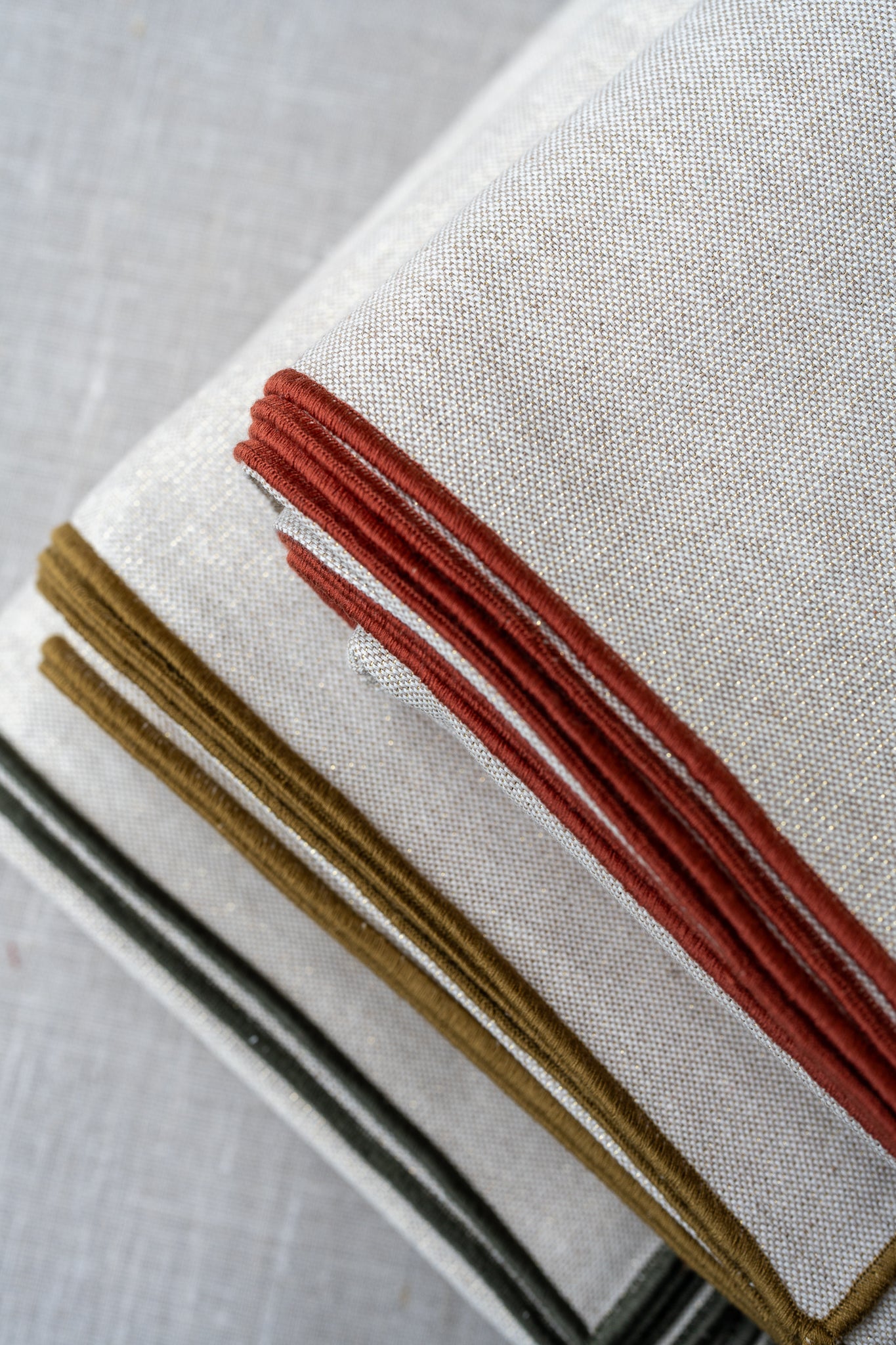 Nappe en coton pailleté