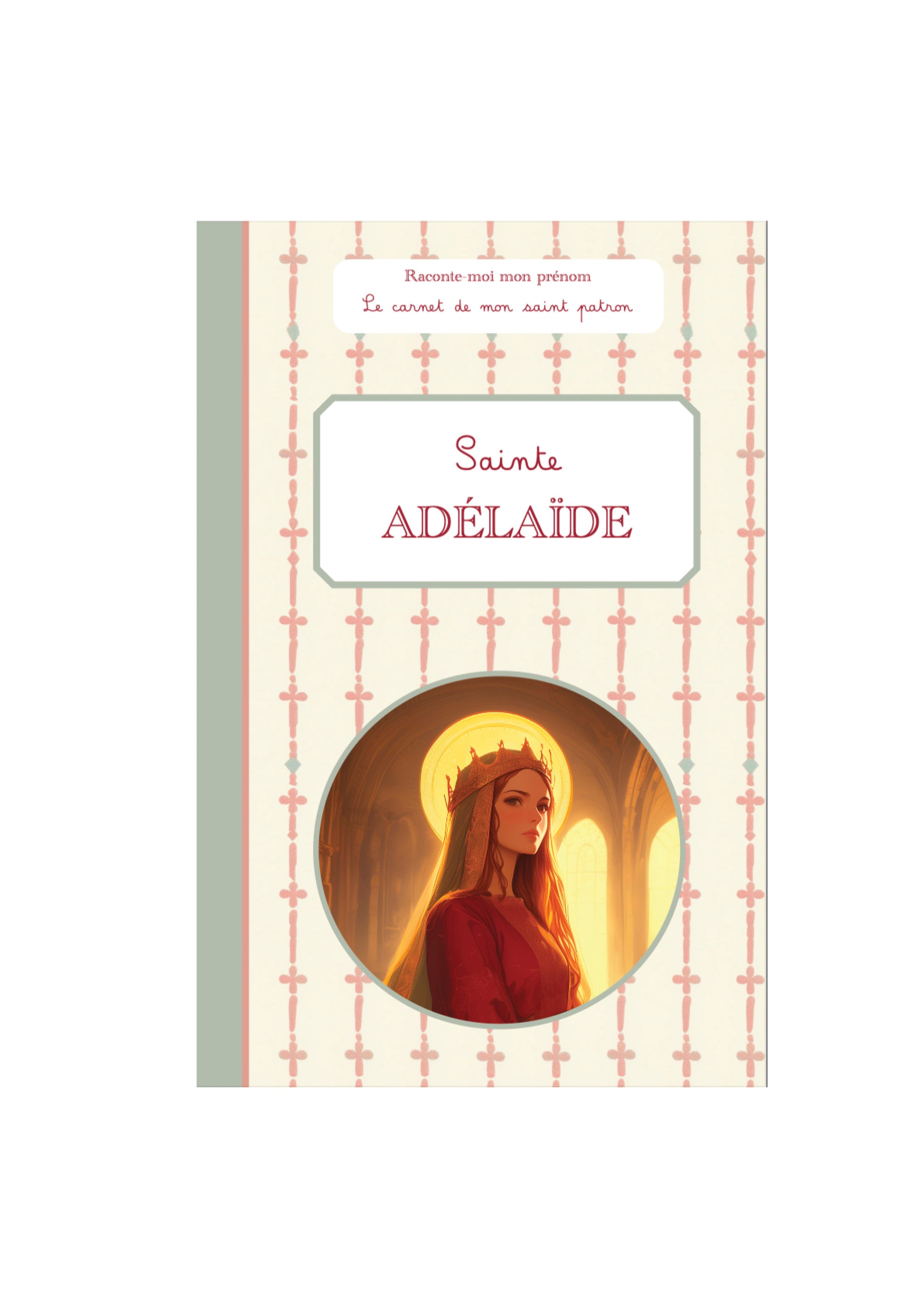 Carnet de Saint Patron personnalisé – création artisanale - Raconte-moi mon prénom