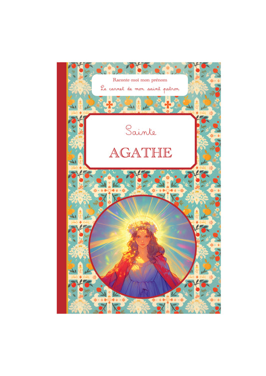 Carnet de Saint Patron personnalisé – création artisanale - Raconte-moi mon prénom
