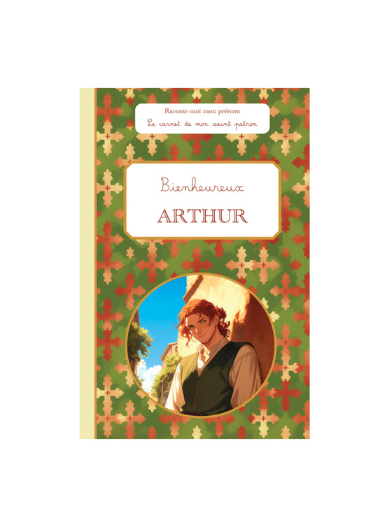 Carnet de Saint Patron personnalisé – création artisanale - Raconte-moi mon prénom