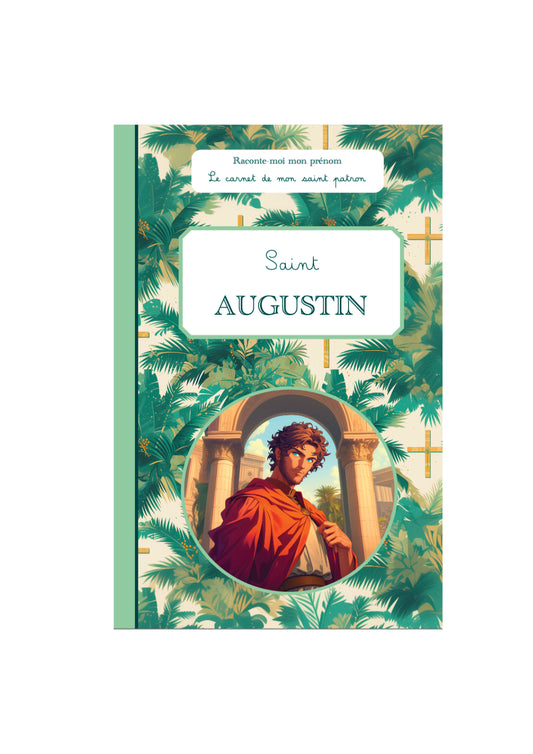 Carnet de Saint Patron personnalisé – création artisanale - Raconte-moi mon prénom