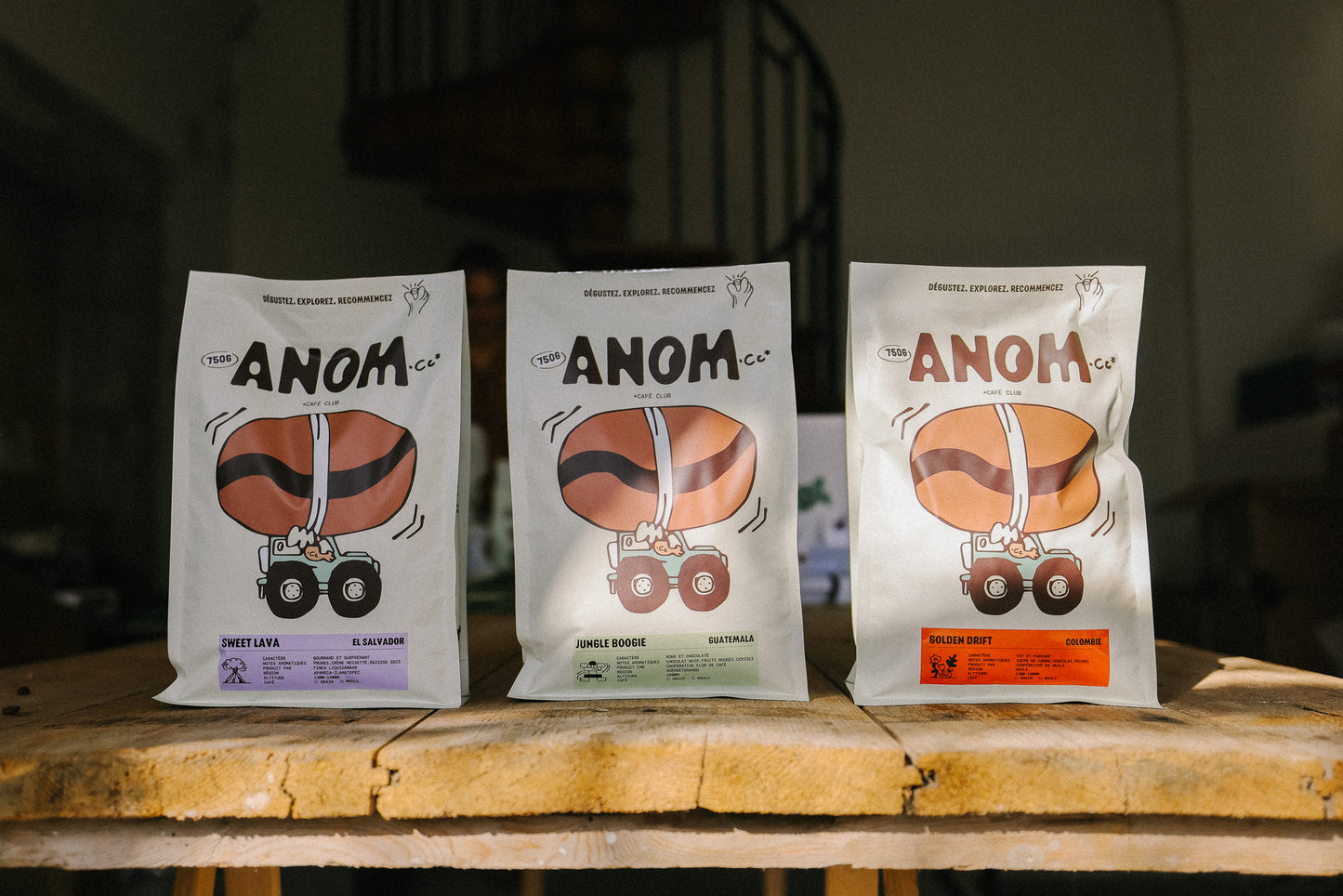 Le pack Gang de famille x Anom Café Club