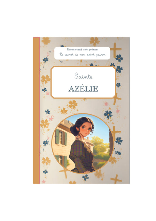 Carnet de Saint Patron personnalisé – création artisanale - Raconte-moi mon prénom
