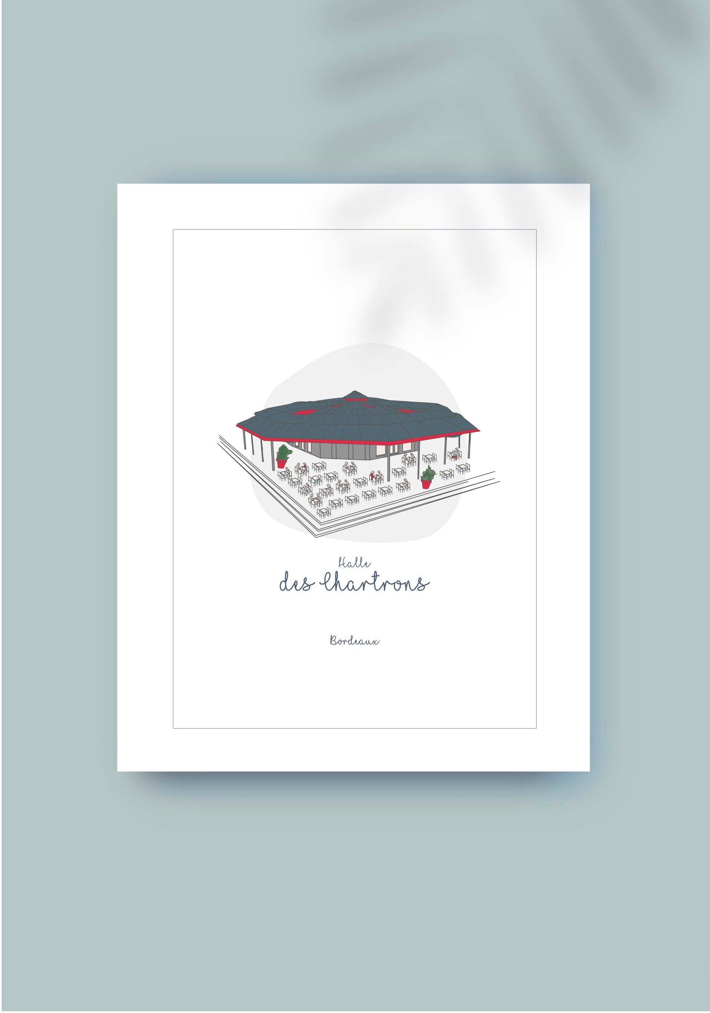 Affiche - Halle des Chartrons - Bordeaux