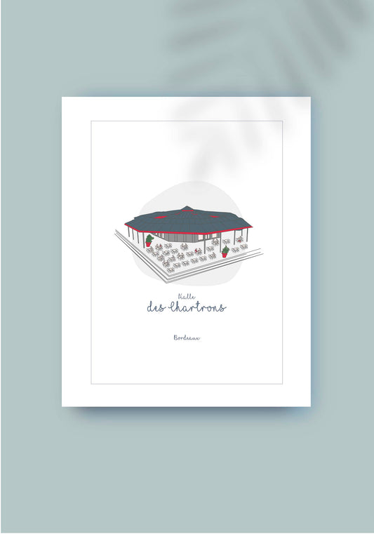 Affiche - Halle des Chartrons - Bordeaux
