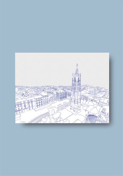 Affiche - Peyberland - fond gris