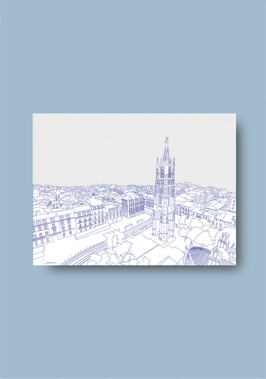Affiche - Peyberland - fond gris