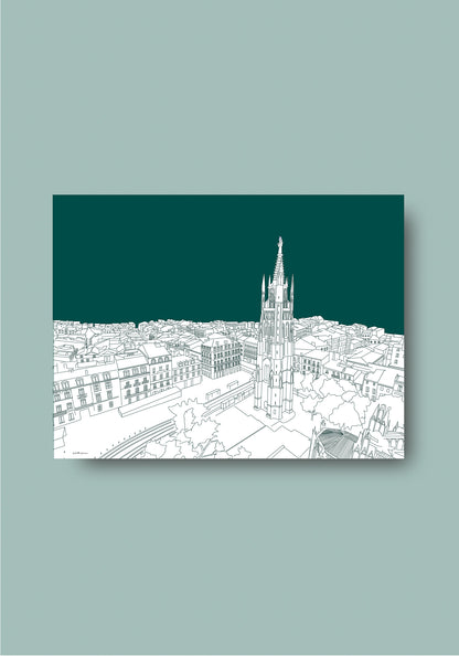 Affiche - Peyberland - vert