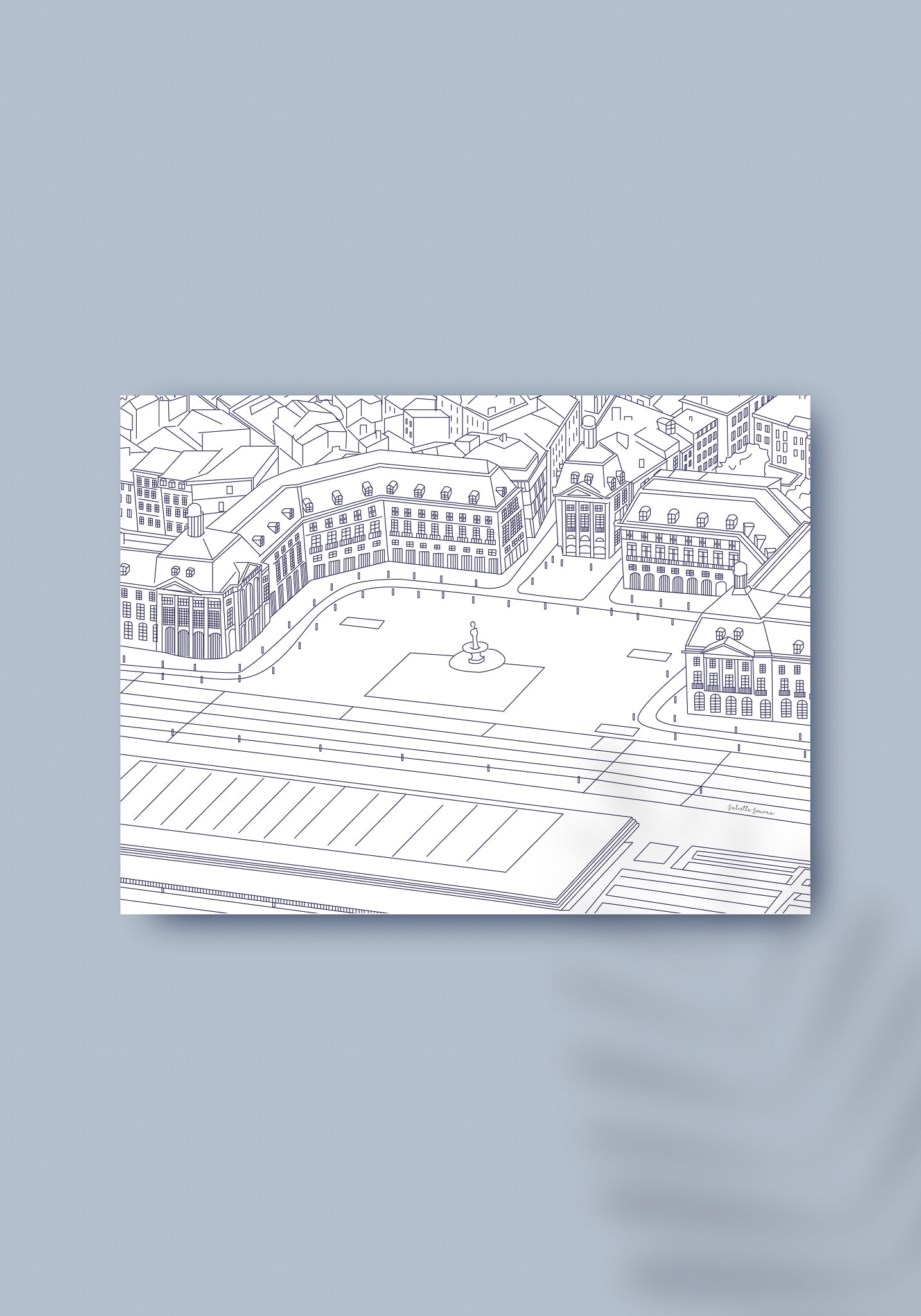 Affiche - Place de la Bourse