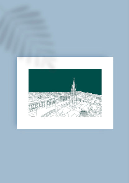 Affiche - Peyberland - vert