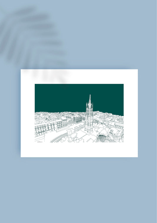 Affiche - Peyberland - vert