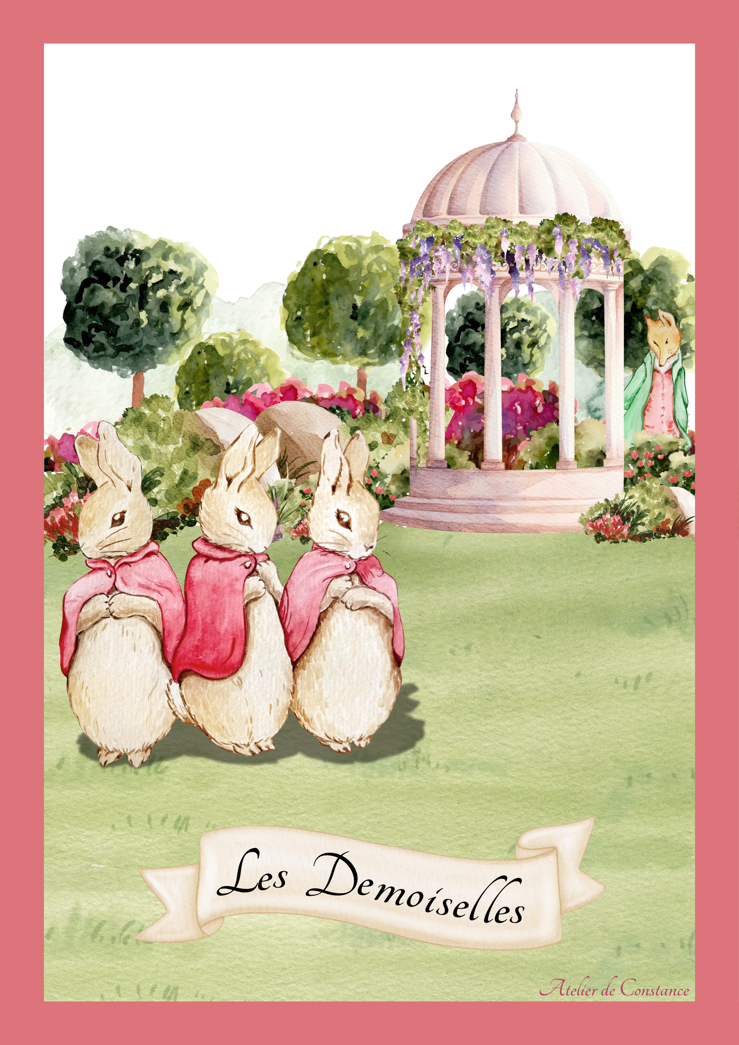 Affiche - les demoiselles