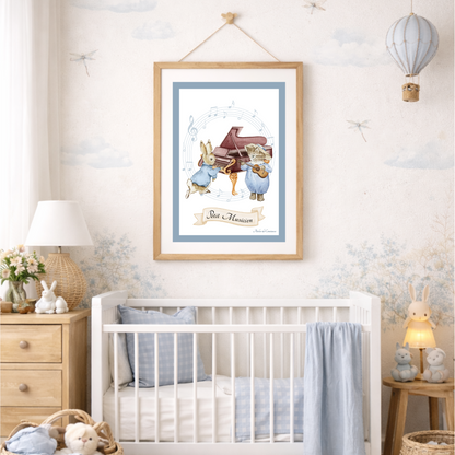 Affiche - petit musicien