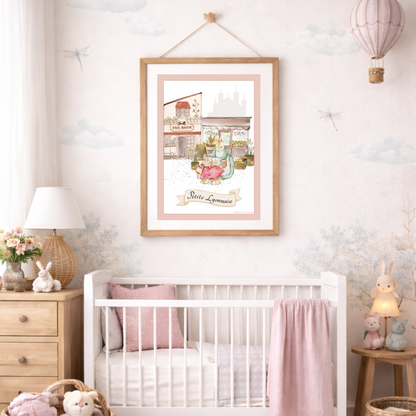 Affiche - petite lyonnaise