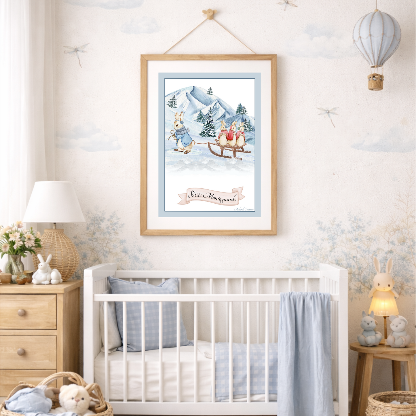 Affiche - petits montagnards