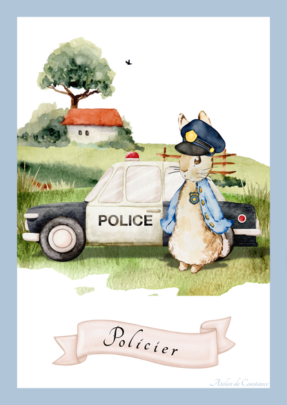 Affiche - policier