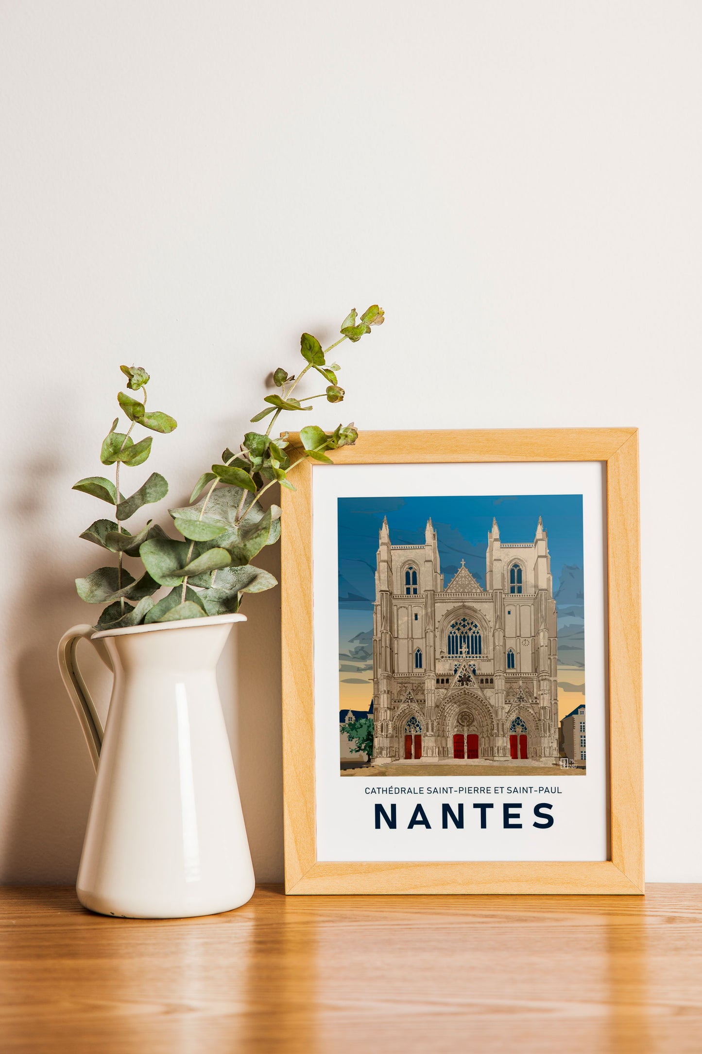 Affiche de Nantes - Cathédrale St Pierre et St Paul