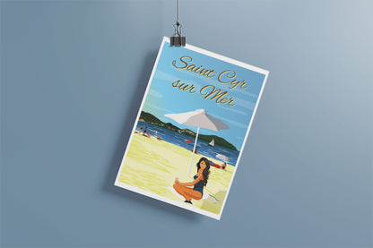 Affiche de Saint Cyr-sur-mer