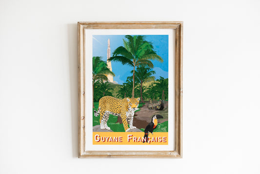 Affiche de la Guyane Française