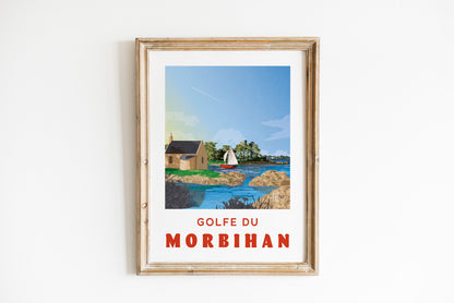 Affiche du Golfe du Morbihan