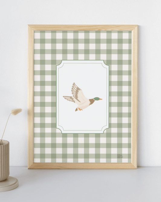 Canard - Carte illustrée chasse