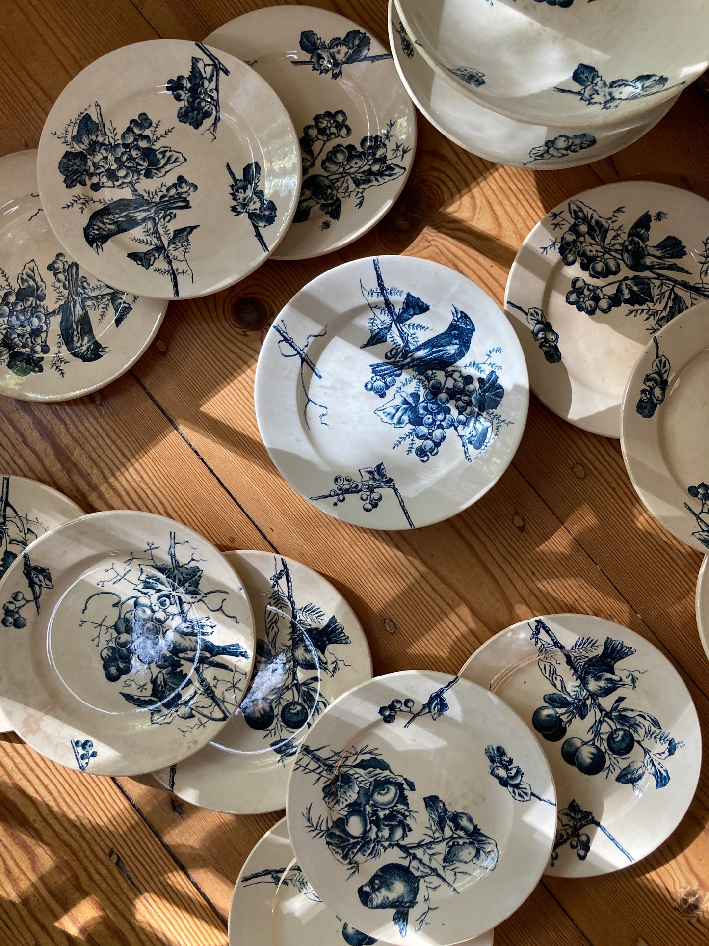 Corneilles - 6 Assiettes A Dessert