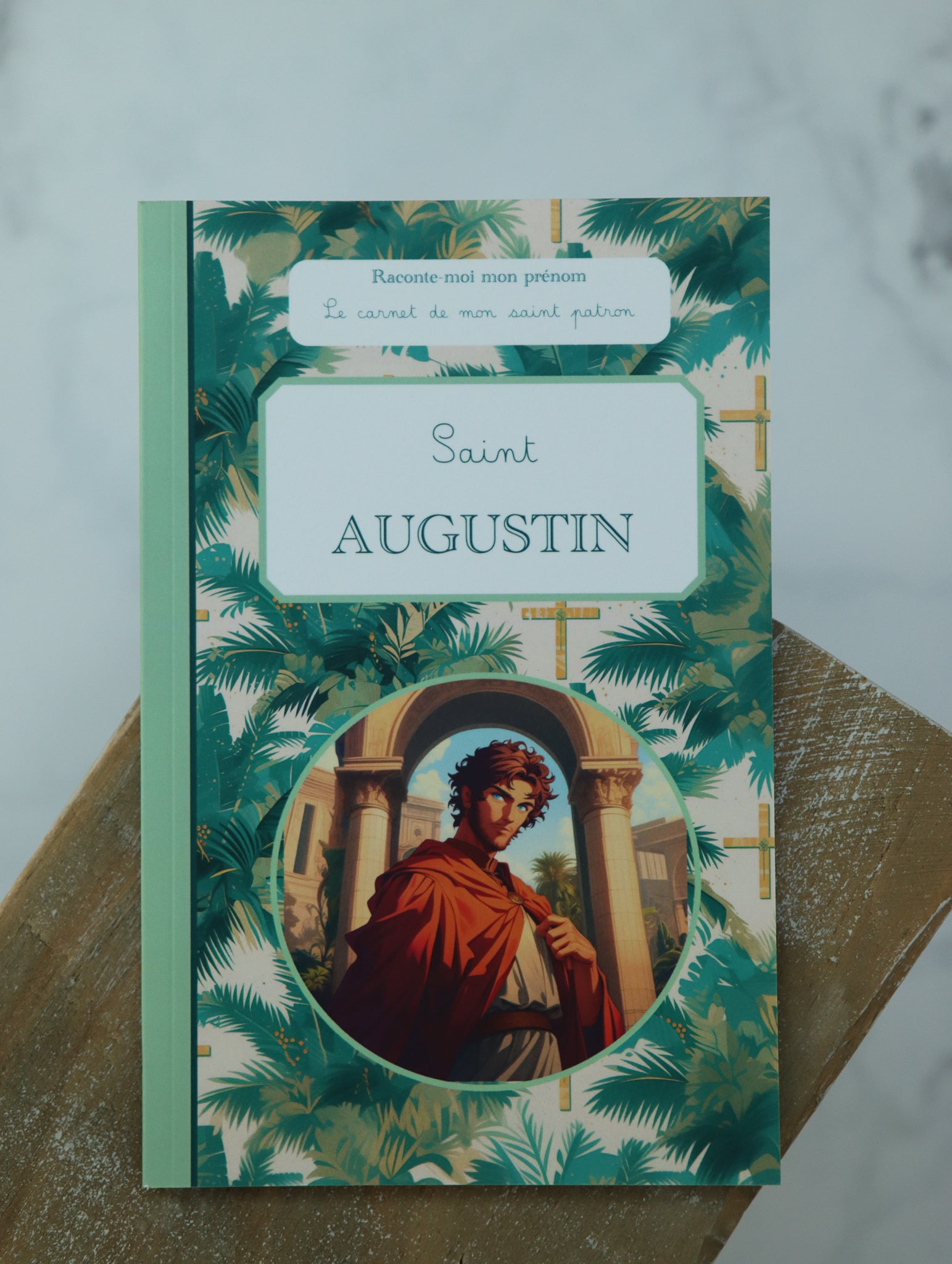 Carnet de Saint Patron personnalisé – création artisanale - Raconte-moi mon prénom