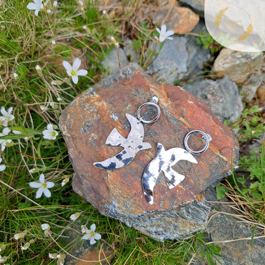 Boucles d'oreilles Alouette
