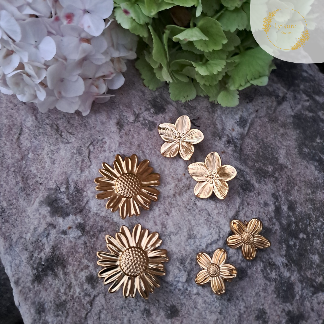 Boucles d'oreilles Blondine