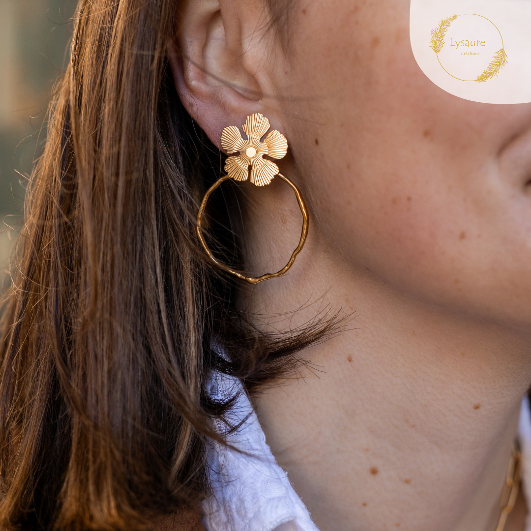 Boucles d'oreilles Lilleau