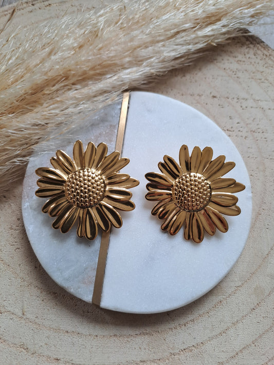 Boucles d'oreilles Marguerite