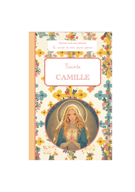 Carnet de Saint Patron personnalisé – création artisanale - Raconte-moi mon prénom