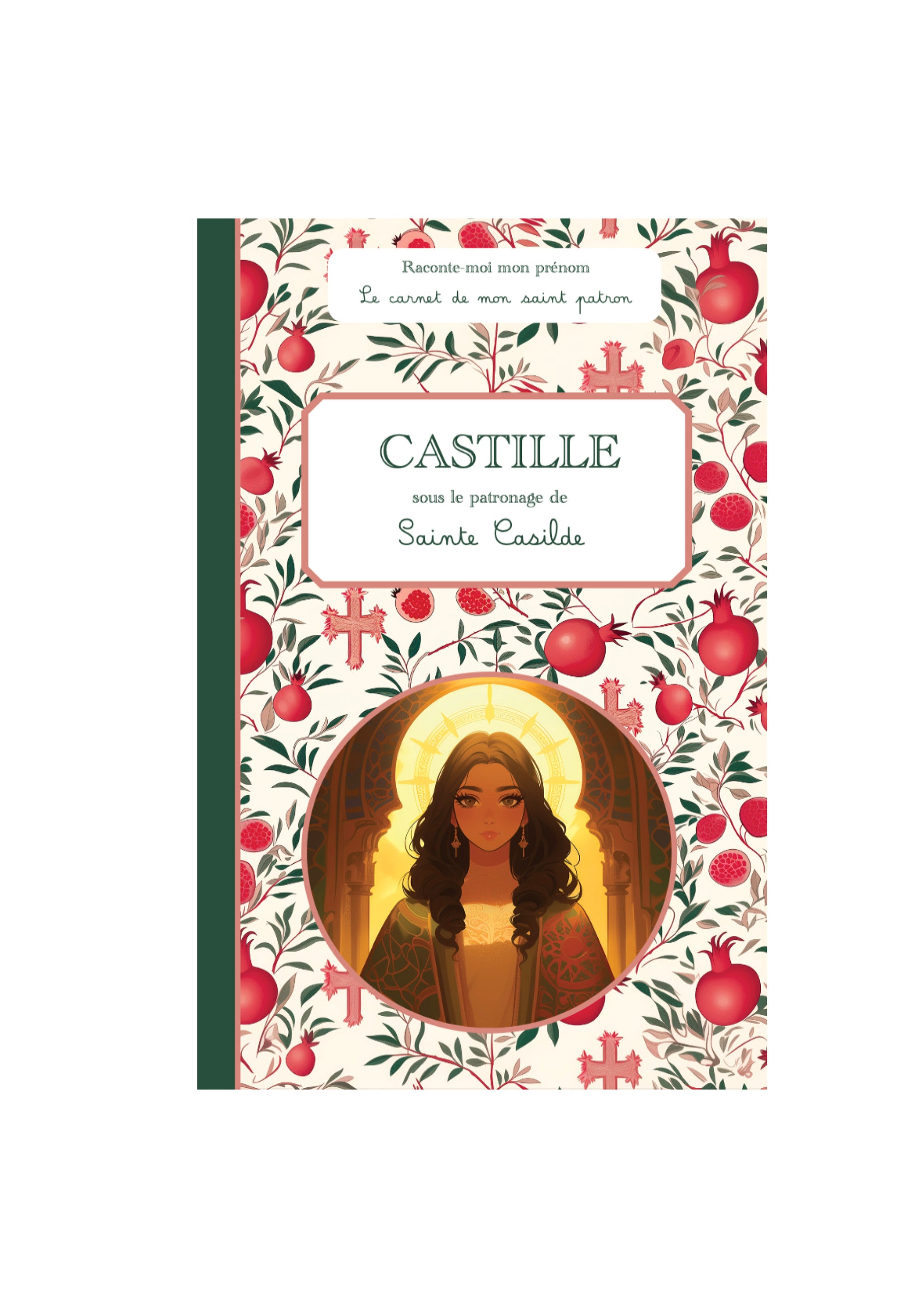 Carnet de Saint Patron personnalisé – création artisanale - Raconte-moi mon prénom
