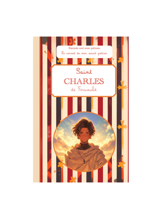 Carnet de Saint Patron personnalisé – création artisanale - Raconte-moi mon prénom