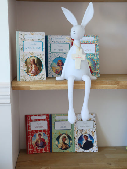 Plusieurs carnets de Saint Patron personnalisés – création artisanale - Raconte-moi mon prénom