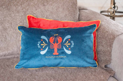 Coussin brodé