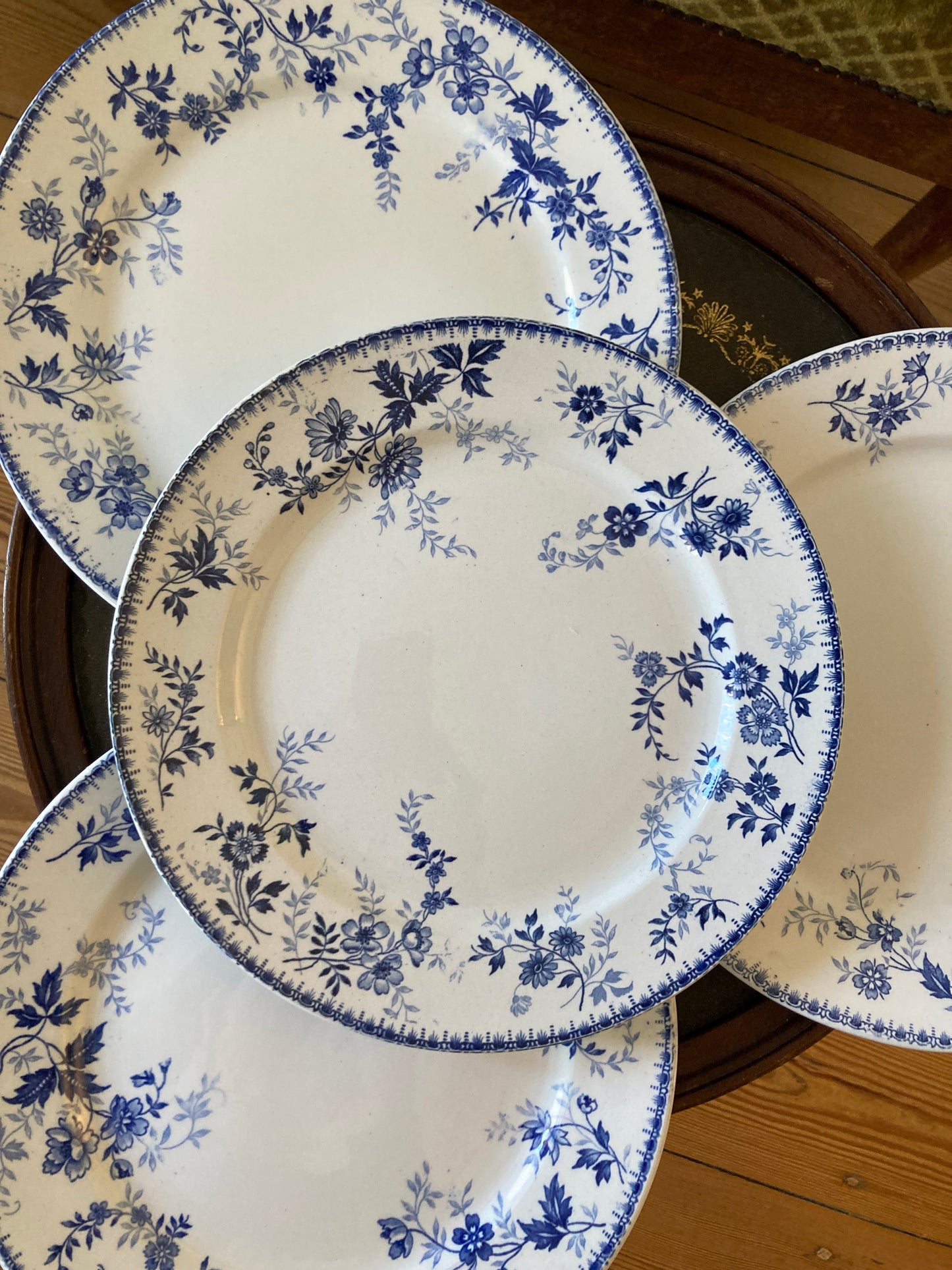 Dugazon - 5 Assiettes Plates