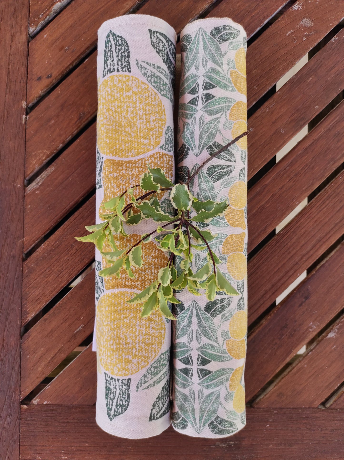 Set de table "Balade sous les citronniers"