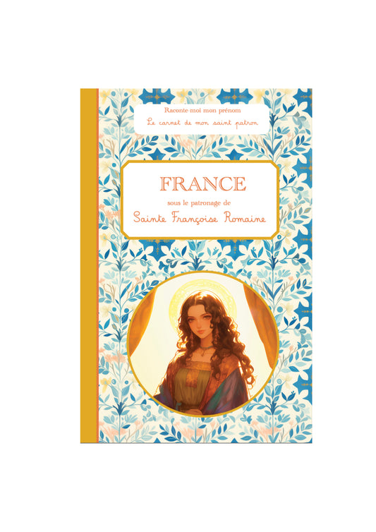 Carnet de Saint Patron personnalisé – création artisanale - Raconte-moi mon prénom