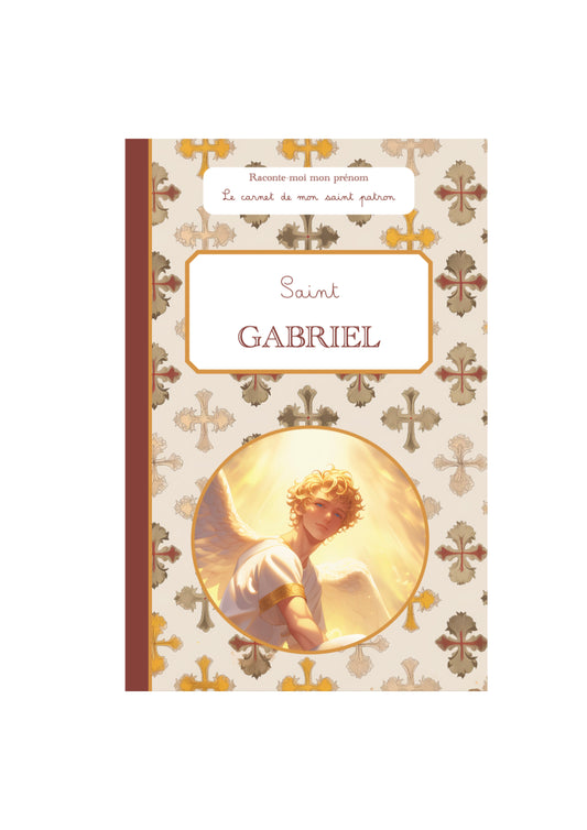 Carnet de Saint Patron personnalisé – création artisanale - Raconte-moi mon prénom
