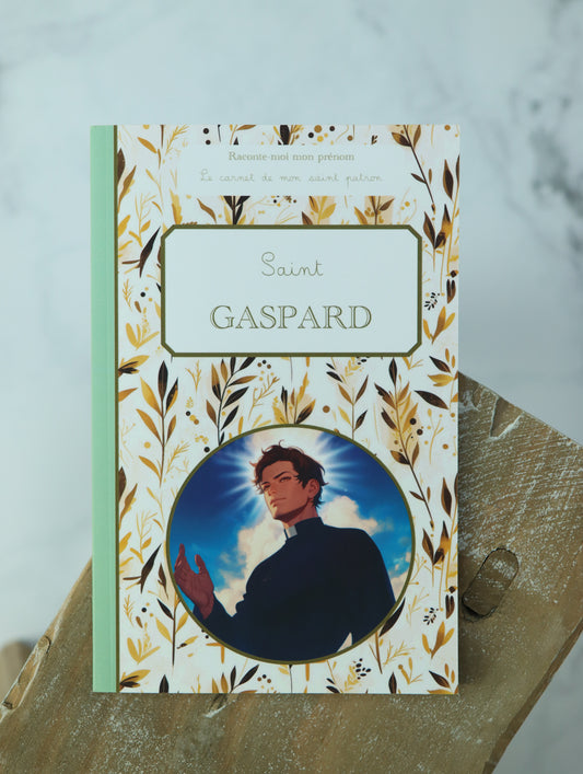 Carnet de Saint Patron personnalisé – création artisanale - Raconte-moi mon prénom