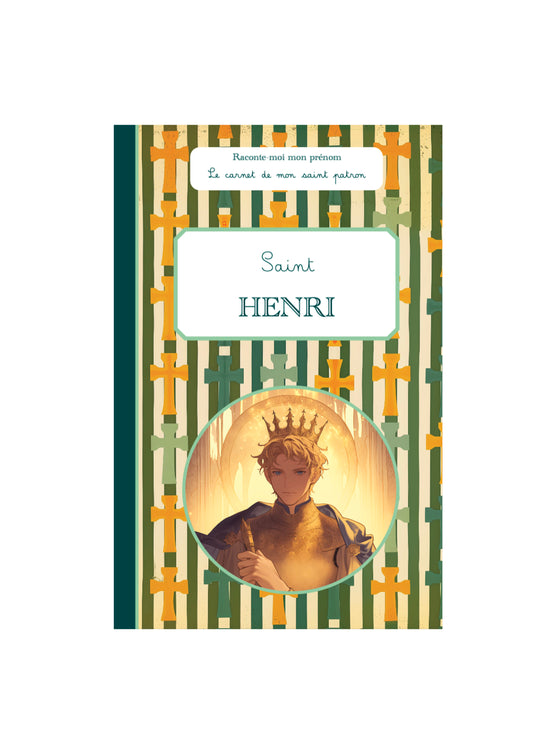 Carnet de Saint Patron personnalisé – création artisanale - Raconte-moi mon prénom