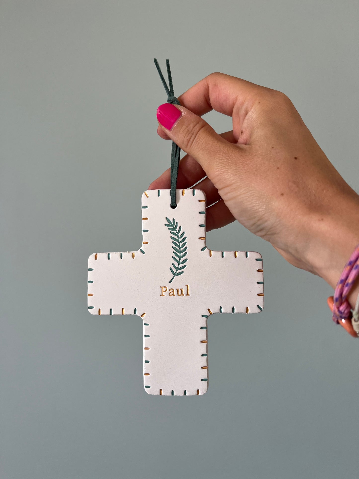 Grande croix personnalisable - motif