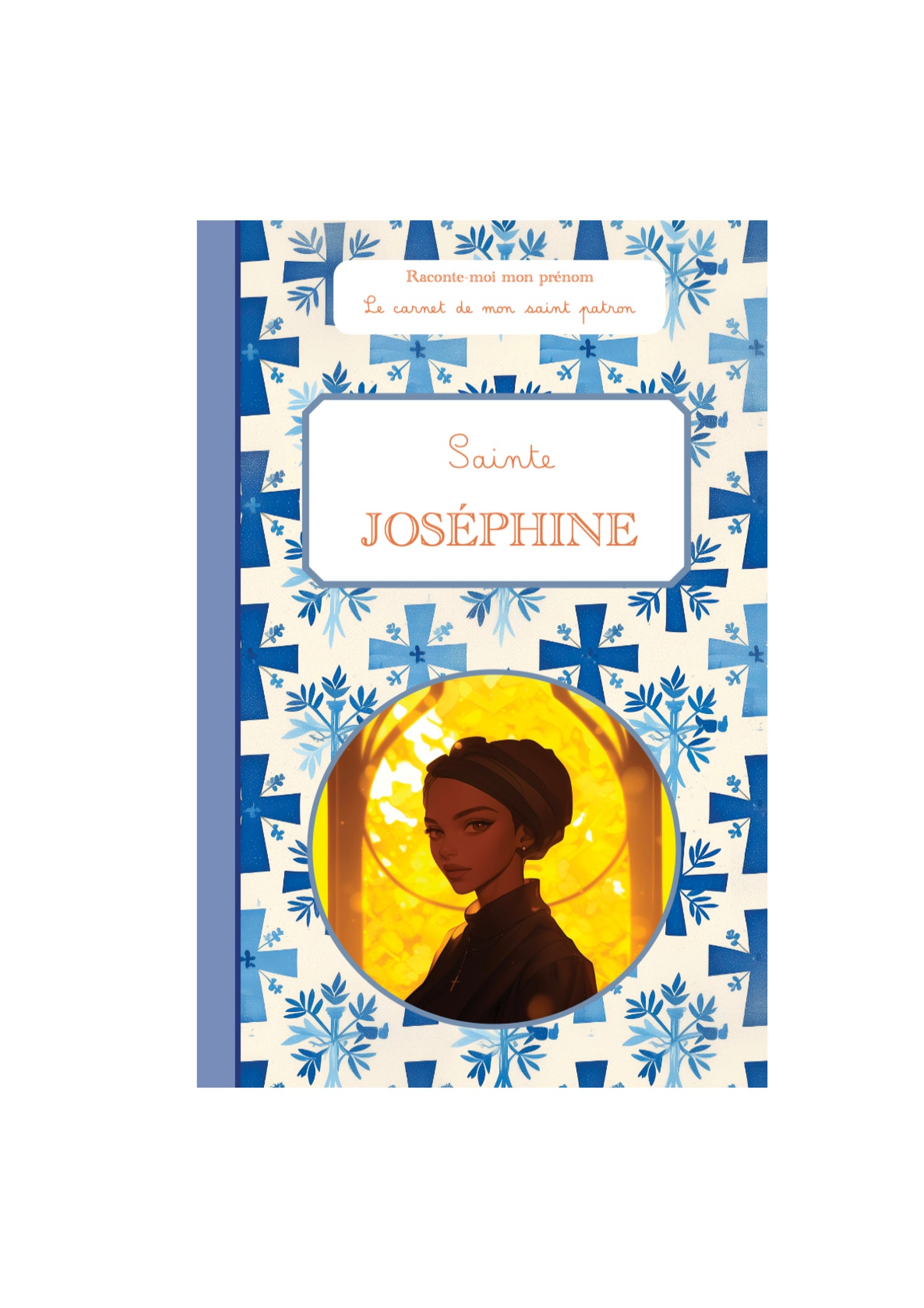 Carnet de Saint Patron personnalisé – création artisanale - Raconte-moi mon prénom