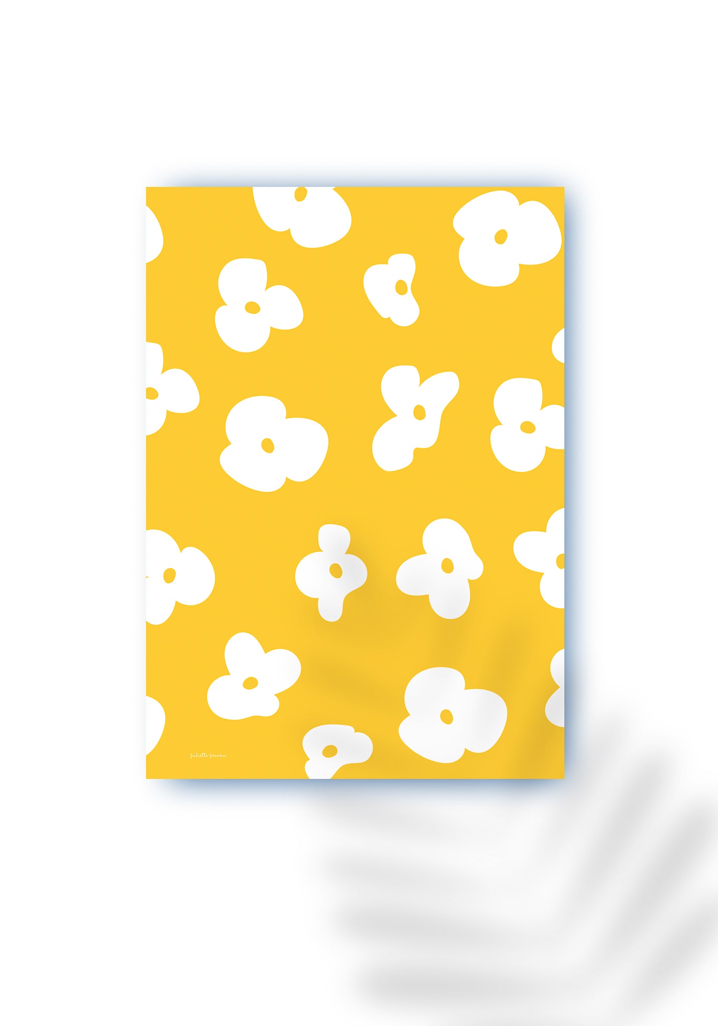 Affiche - Les jolies fleurs blanches