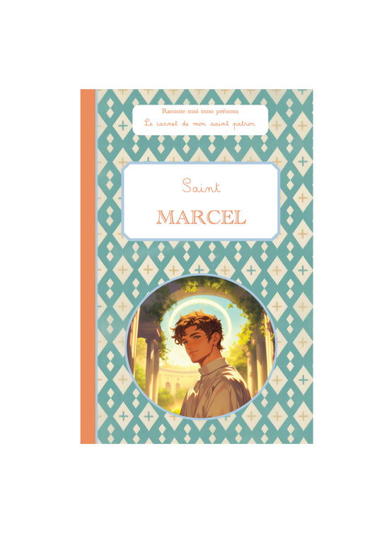 Carnet de Saint Patron personnalisé – création artisanale - Raconte-moi mon prénom